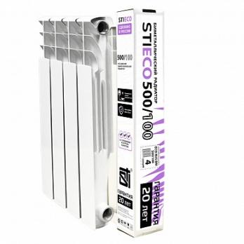 Биметаллический радиатор STI ECO RUS BM 500/100 4 сек.