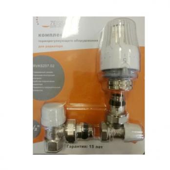 Термостатический комплект для радиатора угловой 3/4"(зам.ME403)