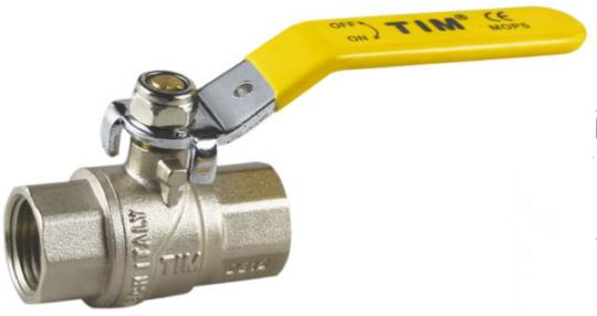 Шаровый кран для газа 3/4" г-г (ручка)