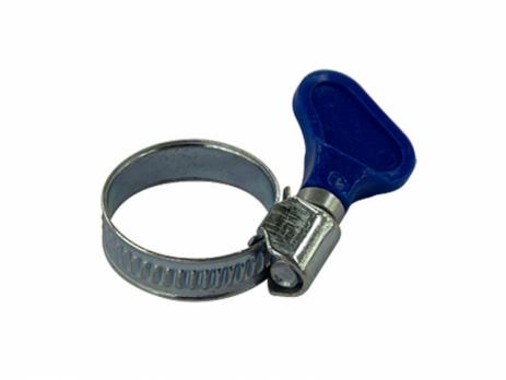 Червячный хомут 1 1/2" (35-50) с ручкой