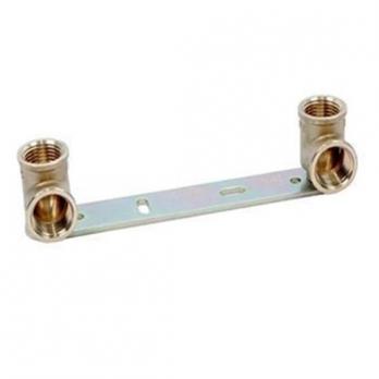 Планка установочная с 2-мя уголками 1/2"F - 1/2"F