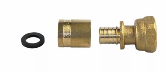 Концовка для коллектора под PEX 1/2*20 с нак. гайкой