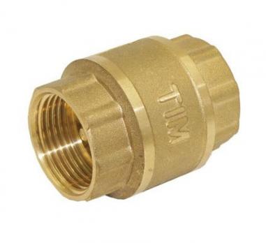 Обратный клапан с мет. штоком 1 1/2" в-в, короткий