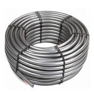 Труба из сшитого полиэтилена PE-Xb, d25*3.5 50м серый
