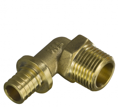 Фитинг под гильзу уголок d25*3.5 - 3/4" ш  аксиальный