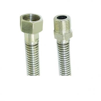 Сильфонная подводка 1/2" гайка-штуцер, 250см, компакт-герм. упа-ка