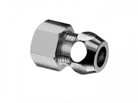 Концевик для подсоединения жесткой трубки . Прямой  1/2"ш- ?10