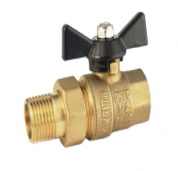 Кран шаровый с американкой 1/2"