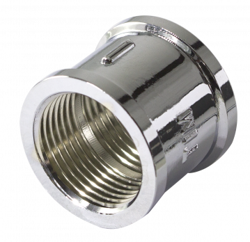 Муфта 1F x 3/4F (хром)