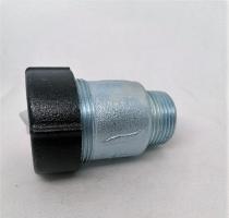 Обжимной соединитель из ковкого чугуна, с внутренней резьбой  11/2"