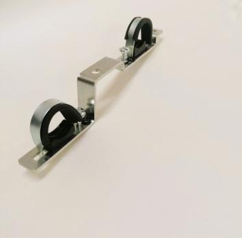 Кронштейн сдвоенный сталь оц   для коллектора  3/4"(ZEISSLER)