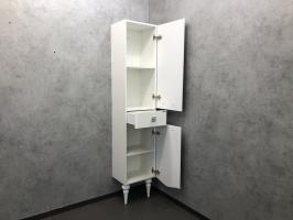 COMFORTY. Шкаф-колонна "Монако-40" правая белый глянец