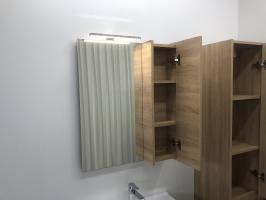 COMFORTY. Зеркало-шкаф "Тромсе-60" дуб сонома