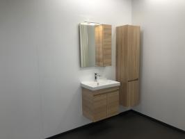 COMFORTY. Зеркало-шкаф "Тромсе-60" дуб сонома