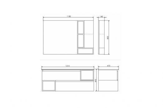 COMFORTY. Тумба-умывальник "Турин-120" дуб бежевый с раковиной COMFORTY 9120E