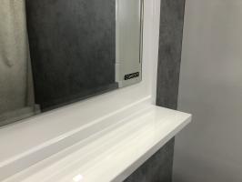 COMFORTY. Зеркало "Феррара-100" белый глянец