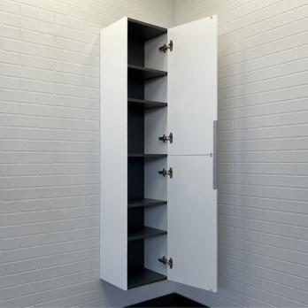 Шкаф-колонна Comforty Мерано-35 белый матовый