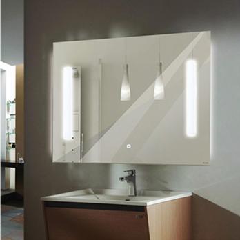Зеркало для ванной Comforty Портленд-150 LED-подсветка, бесконтактный сенсор
