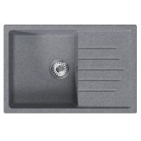 Мойка ML-GM19 с крылом, графит (342), 750*500*200мм