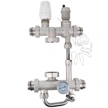 Насосно-смесительный узел для теплого пола 11/2, 130 mm