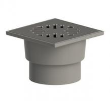 110 трап с вертик. спуском ПП, решетка 150*150 нерж. сталь ТП 104.110-150VSHs ТАТПОЛИМЕР