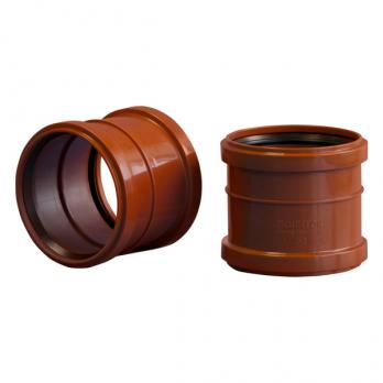 160 Муфта двойная ПП ПОЛИТЭК наруж.