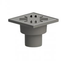 50 трап с вертик. спуском  ПП решетка 100*100 нерж. сталь ТП 100.50-100VSHs ТАТПОЛИМЕР