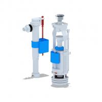 Арматура к смыв. бачку 2-х Кноп. АНИпласт хром  бок/подв WC9010C Ани Пласт