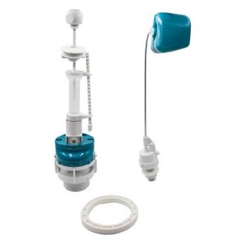 Арматура к смыв.бачку ИНКОЭР белый шток боковой подвод (И-СБа-Бм-Б-В) 1-1-1-4