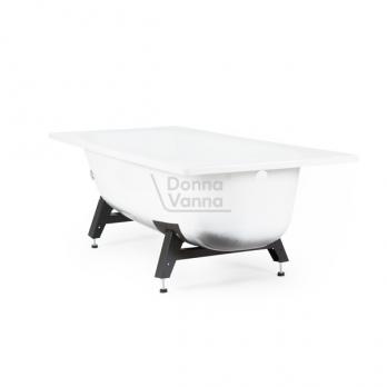 Ванна стальная 1,5*0,7*0,4 (ВИЗ) Донна Ванна  "Белая Орхидея" цв.белый (ОР-01200)