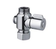 Вентиль клапанный (дивертор) FRAP FBBB (хром, латунь)