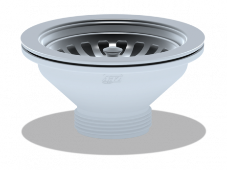 Выпуск 3 1/2" с нерж. сеткой М250 АНИ пласт