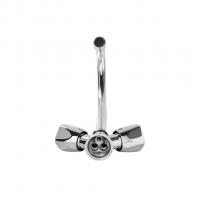 Смеситель для кухни 1/2 кер F4009 FRAP ПЕНТА (выс.пов.излив, п/шпильку, хром, силумин)