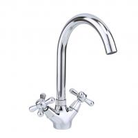 Смеситель для кухни 1/2 кер F4025 FRAP (выс.пов. излив, п/шпильку, хром, латунь)