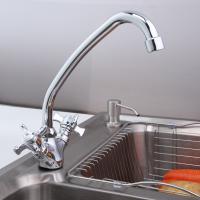 Смеситель для кухни 1/2 кер F4124 FRAP (выс.пов.излив, п/гайку, хром, силумин)