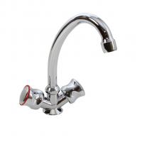 Смеситель для кухни 1/2 кер T.MARKT 04-2003 Восьмерка п\гайку