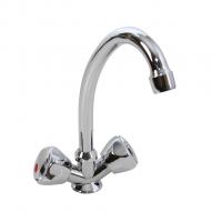 Смеситель для кухни 1/2 кер T.MARKT 04-2005 Мария п\гайку