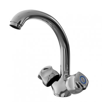 Смеситель для кухни 1/2 кер. MIXLINE ML01-03 п/гайку (без подводки)