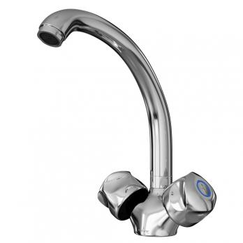 Смеситель для кухни 1/2 кер. MIXLINE ML01-03 п/гайку (без подводки)