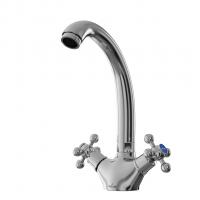 Смеситель для кухни 1/2 кер. MIXLINE ML07-031 низкий излив п/гайку (без подводки)