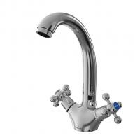 Смеситель для кухни 1/2 кер. MIXLINE ML07-031 низкий излив п/гайку (без подводки)