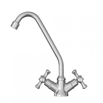 Смеситель для кухни 1/2 кер. MIXLINE ML10-03 п/гайку (без подводки)