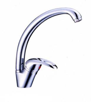 Смеситель для кухни 35к L4115 Ledeme с отв боковая, латунь