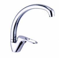 Смеситель для кухни 35к L4137-В Ledeme с отв боковая, силумин