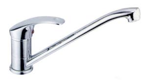 Смеситель для кухни 35к F4236 FRAP (длин.пов. излив, п/шпильку, хром, силумин)