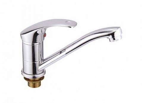 Смеситель для кухни 35к L4536-2 Ledeme б/отв кор излив на гайке, латунь