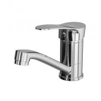 Смеситель для кухни 40k MIXLINE ML03-031 короткий излив б/отв п/гайку (без подводки)