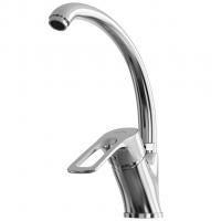 Смеситель для кухни 40k MIXLINE ML06-032 высокий излив с/отв боковая п/гайку (без подводки)