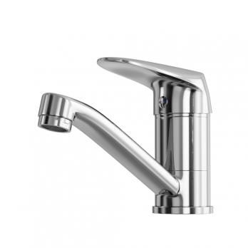 Смеситель для кухни 40k MIXLINE ML08-031 короткий излив б/отв п/шпильку (без подводки)