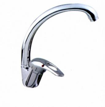 Смеситель для кухни 40к L4102-В Ledeme  с отв боковая, силумин